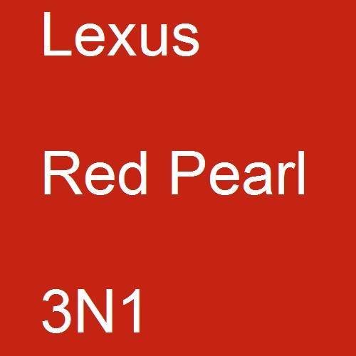 Lexus, Red Pearl, 3N1.